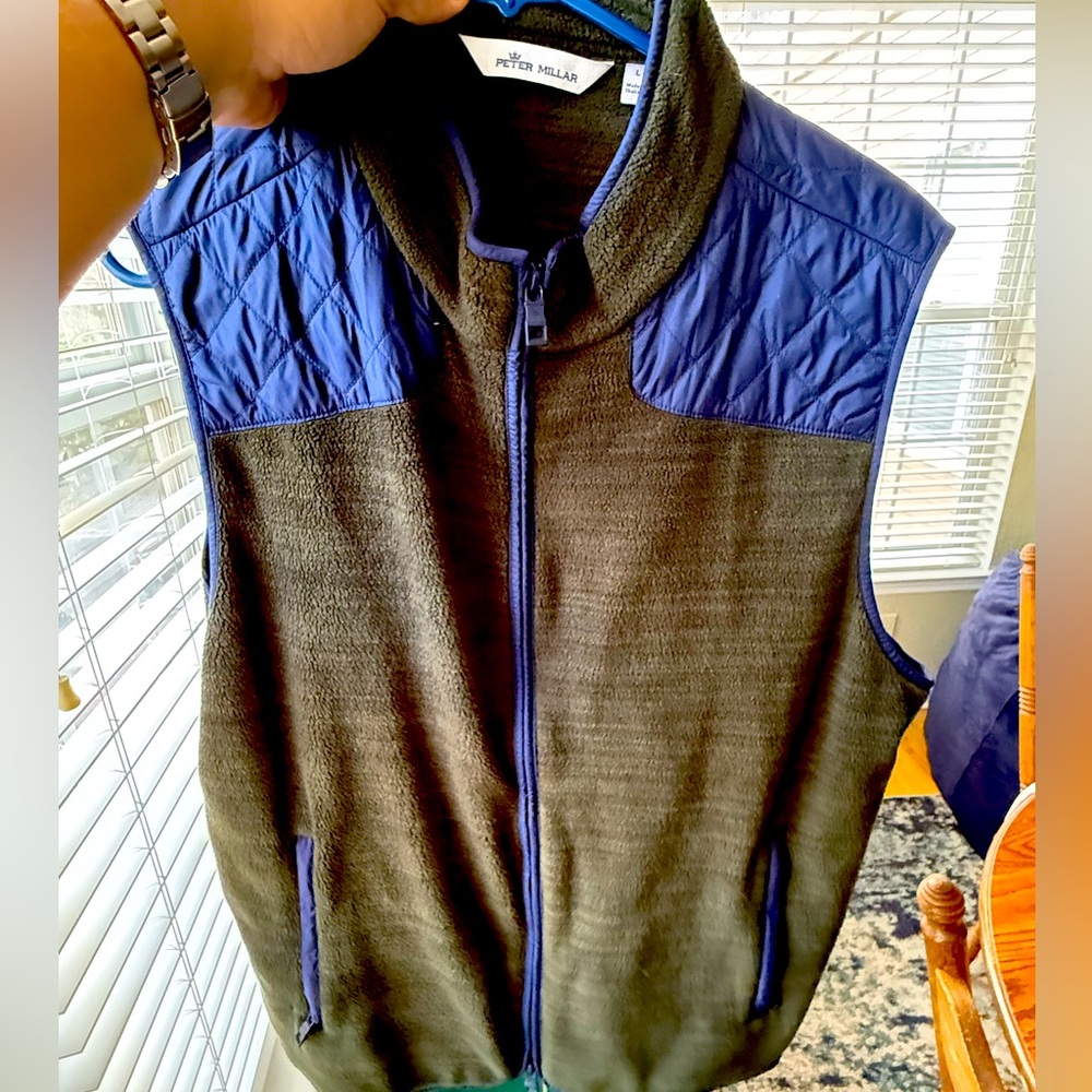 Peter Millar Fleece Vest sz L